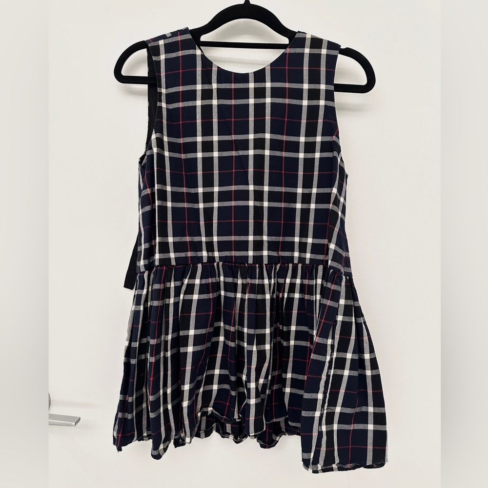 Plaid Sleeveless top